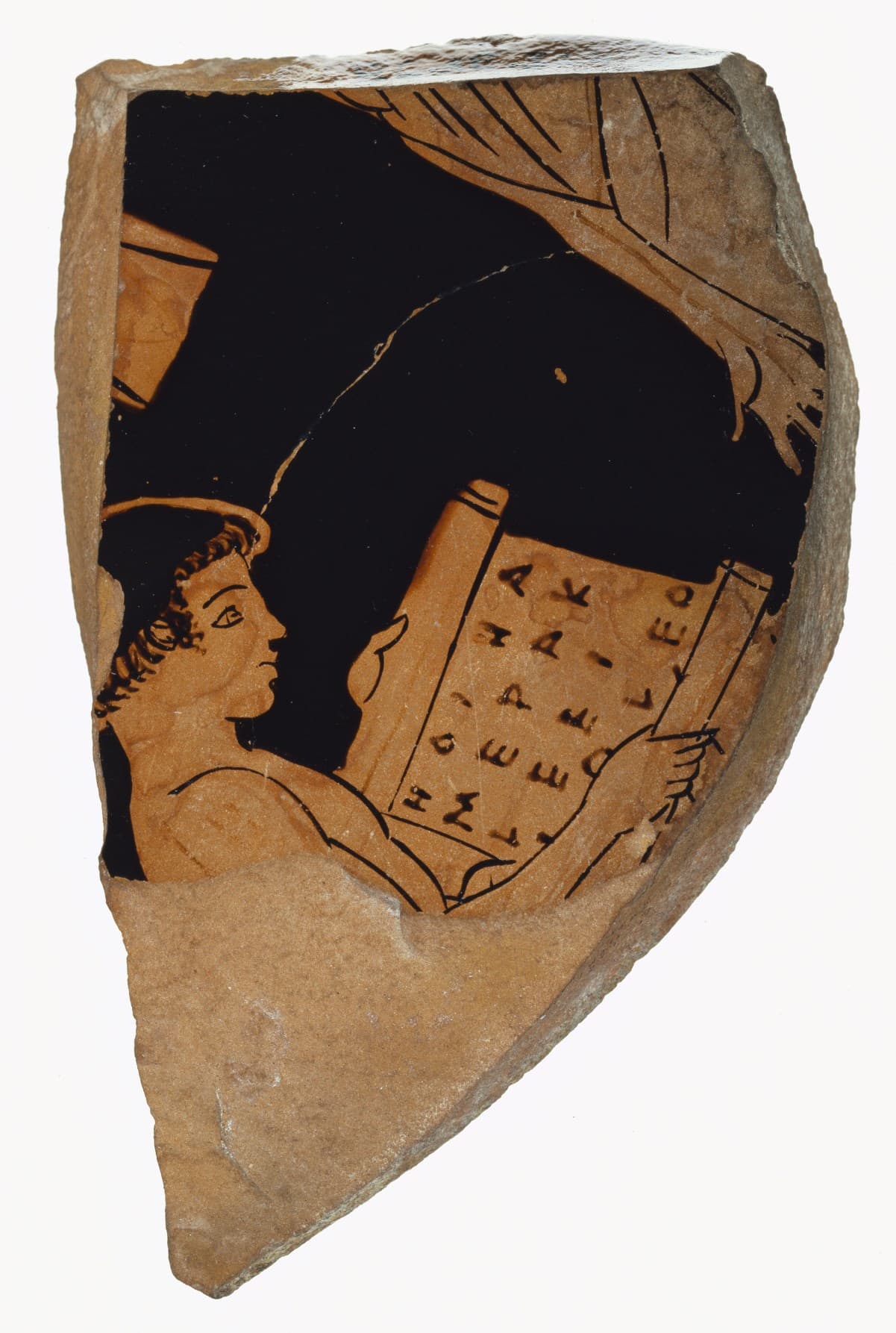 Attic Red-Figure Cup Fragment. (Digital image courtesy of the Getty's Open Content Program.)