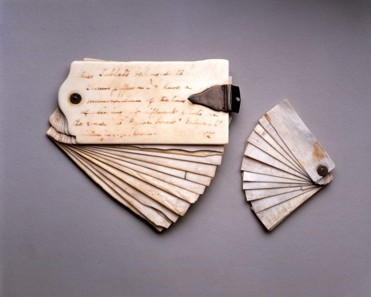 Thomas Jefferson's ivory notebooks
